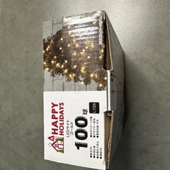 ニトリ　LEDライトゴールド100球　クリスマスツリー照明
の画像