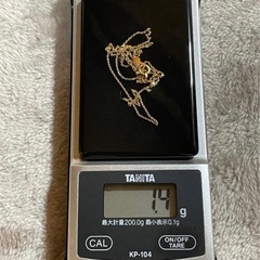 K18 ネックレスの画像