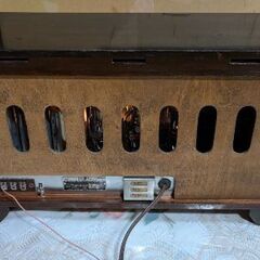 Bluetooth付マツダ東芝マジックアイ真空管ラジオ　昭和レトロの画像