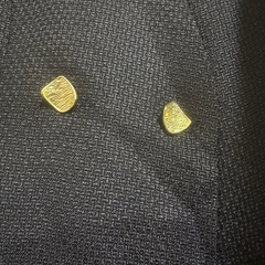 AZULブラックダブルブレストミニワンピースの画像