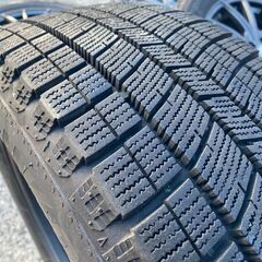 フォレスター XV 等 225/60R17 東北6県無料配送対応‼️爆安‼️最終値下げ‼️①超超超バリ溝❗ ナンカン AW-1❗ アルミ付き 国産 タイヤ !!　スタットレス　スタッドレス　雪 冬 ゆき PCD100 pcd100の画像