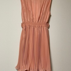 オレンジパーティードレス　S 11/18までの画像