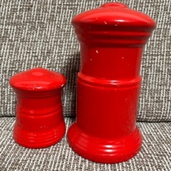 郵便ポスト型 貯金箱の画像