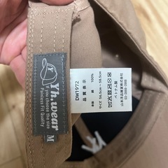 しまむら✨完売人気✨Yh.wear✨ベージュ✨キャップ✨の画像