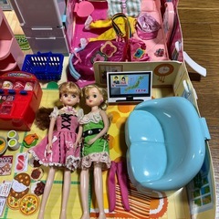 リカちゃんハウス　ゆったりさんセット　　　の画像