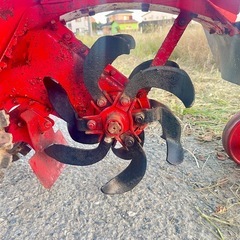 マメトラ　ネギ　 5馬力　管理機 耕運機　MRV2VH 畝立て　 家庭菜園 作動品　の画像