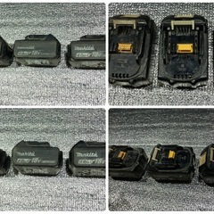 【マキタ・純正】18v バッテリー   BL1840 2個　BL1850 1個の画像
