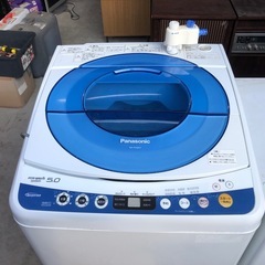 2009年製 Panasonic 5.0kg洗い洗濯機🧺　NA-SF50H1　の画像