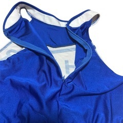 チアリーダーコスチューム 青と白 Sの画像