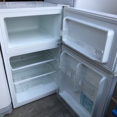 2018年製 A-Stage 90L 2ドア冷蔵庫 R-90WH の画像