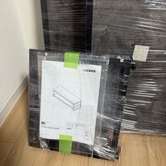 【取りに来てくれる方限定】テレビボード,ローボード（ステイン SN03-120 DGY）の画像