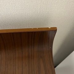 ハイチェア2脚　昇降　ガス昇降　おしゃれ　木目　ブラウン　茶の画像