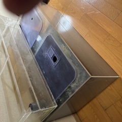 メ水槽1200✖️奥行き600アクリル水槽上部フィルターセットの画像