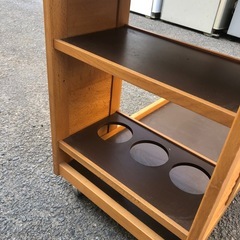 オールドカリモク  ヴィンテージ キッチンワゴン 65cm×42cm×高さ72cm
の画像