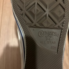 converse all star ホワイトの画像