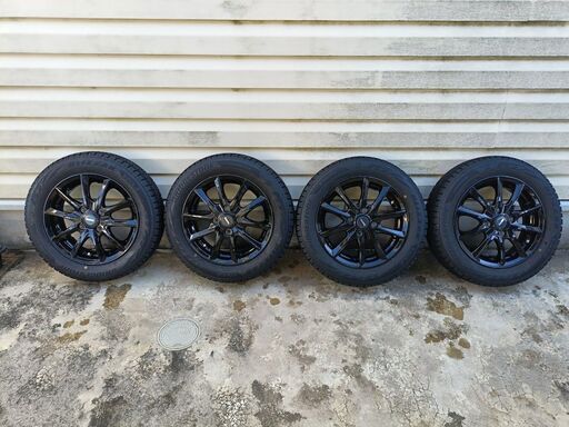 2022年製BRIDGESTONEブリザックVRX2 155/65R14 スタッドレスタイヤ アルミホイール４本セット