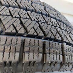 2022年製BRIDGESTONEブリザックVRX2 155/65R14 スタッドレスタイヤ アルミホイール４本セットの画像