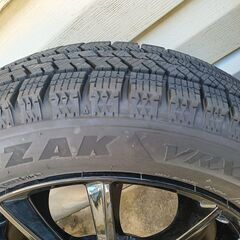 2022年製BRIDGESTONEブリザックVRX2 155/65R14 スタッドレスタイヤ アルミホイール４本セットの画像