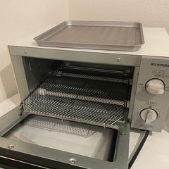 IRIS OHYAMA オーブントースター EOT-1203C ホワイトの画像