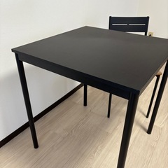 IKEA イケア　テーブル　イス　セット　の画像