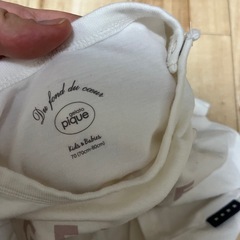 ジェラートピケ✨定番シンプルロゴT✨男女兼用✨ベビーTシャツ✨の画像