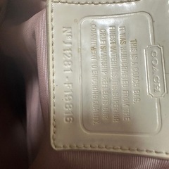 COACH コーチ シグネチャー トートバッグ ベージュ系の画像