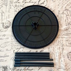 ミニ丸テーブル　アウトドア・室内兼用 の画像