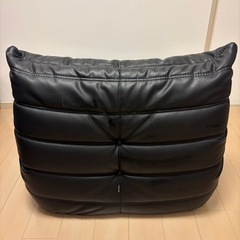 リーン・ロゼ トーゴ ソファ レザー 1Pの画像