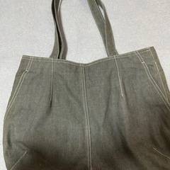 CHANEL シャネル デニムトートバッグ ココマーク ラインストーンの画像