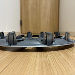 【未使用】ホイールカバー 4個セット ブラック/シルバー 15インチの画像