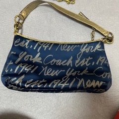 CHANEL シャネル デニムトートバッグ ココマーク ラインストーンの画像