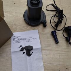 極上美品　電動　エアポンプ　空気入れの画像