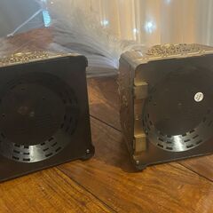 クリスマスツリー・光ファイバーツリー　吊り型に変更済　２本　替えライト２個付き　ACアダプター　箱付の画像