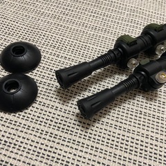 トレッキングポール 登山用ストック 2本セット 61～135cm アルミ製 235g/本 ウォーキングポールの画像