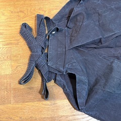 剣道 袴 綿100% 正藍染 10000番 25.5の画像