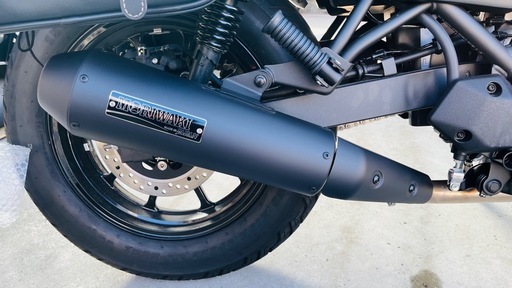 見た目美品！エリミネーター400  　モリワキ　スリップオンマフラー