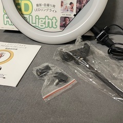 LEDリングライト 30cmタイプ 撮影・自撮り用の画像