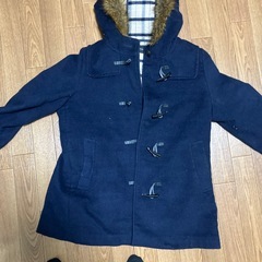 暖かいコートの画像