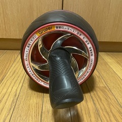 腹筋ローラー アブローラー 筋トレ トレーニング器具 ブラック  の画像