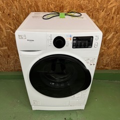 248 送料設置無料　アイリスオーヤマ　ドラム式洗濯機　8㌔ 人気モデルの画像
