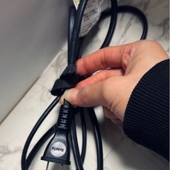 中古 SALONIA サロニア 2WAYストレート&カールヘアアイロン 32mm プロ仕様220℃ ブラック SL-002Aの画像