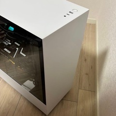 約29万円 自作ハイスペック ゲーミングPC 白の画像