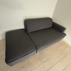 ソファー オットマン クッションの画像