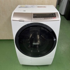 207 送料設置無料★日立　ドラム式洗濯機　11㌔乾燥機能付きの画像