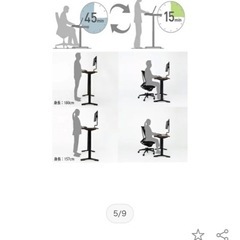 コクヨ 在宅ワーク用電動昇降デスク スタンジットの画像