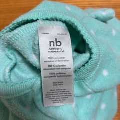 Nb ロンパース　ベビー服の画像