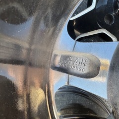 FUEL OFFROAD RIPPER リッパ― D589 ブラック　17インチ　5本セット　美品の画像