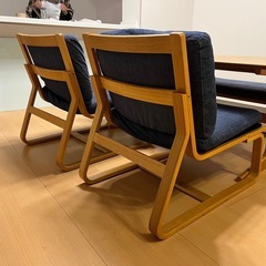 無印良品 ダイニングテーブル セットの画像