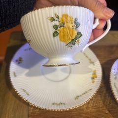 ノリタケコーヒーカップ2つの画像