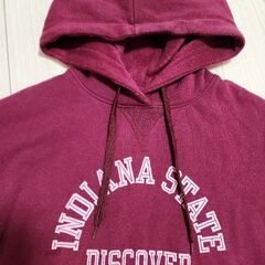 Right-on■裏起毛ロングパーカー　Mの画像